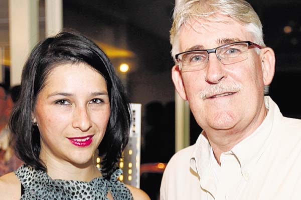 8. Heliris García y Bernard Callaghn.
