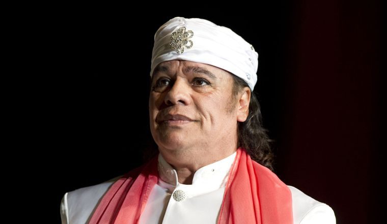 Esta foto fue tomada durante una presentación que hizo en México.