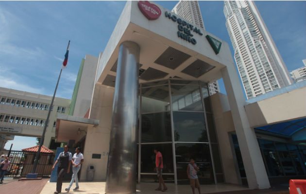 Las instalaciones del Hospital del Niño.