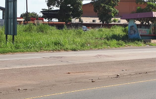 Es lugar donde se dio la colisión que cobró una vida humana. Foto: Elena Valdez