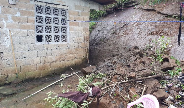 Personal del Sinaproc ha llegado a las áreas para evaluación. Diómedes Sánchez