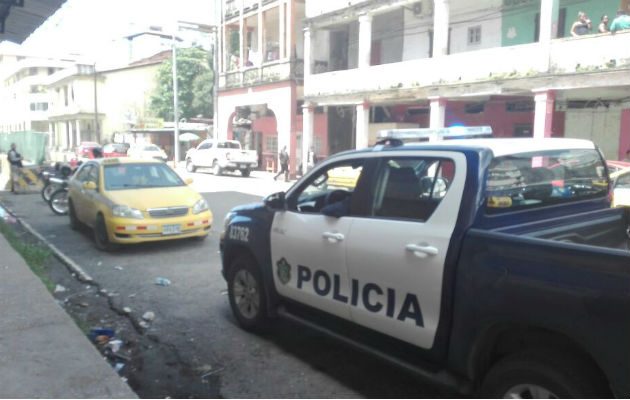 La policía busca al pistolero. Diómedes Sánchez. 
