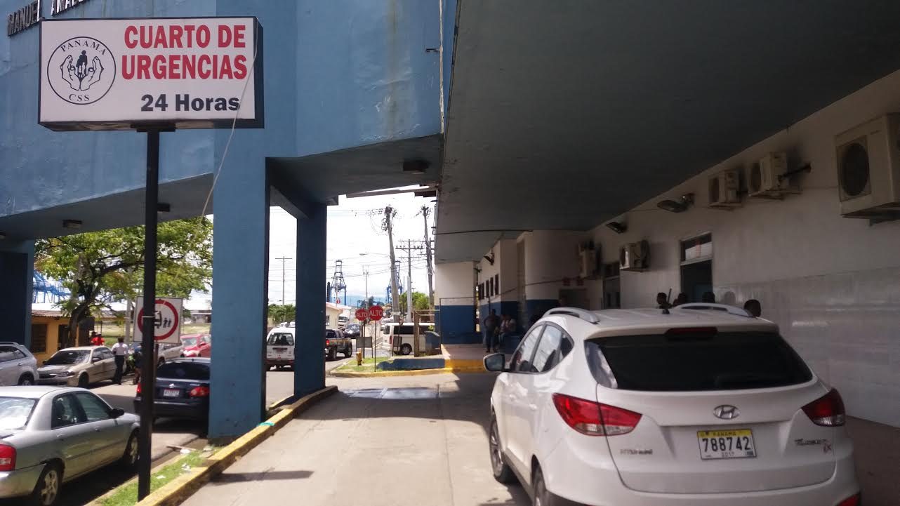 El herido se mantiene en cuidados intensivos del hospital Amador Guerrero. Foto: Archivo