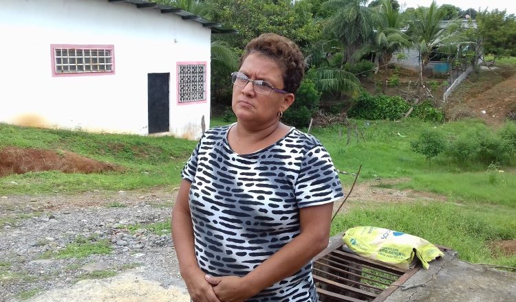 Carmen Irene Serrano, madre de Luz Michelle Orocú. /Foto Mayra Madrid 
