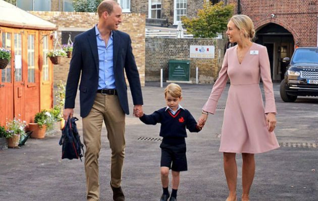 El príncipe George ya no quiere regresar a la escuela 