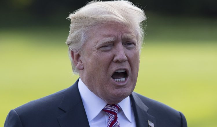 El presidente Donald Trump, involucrado en otra polémica. /Foto AP