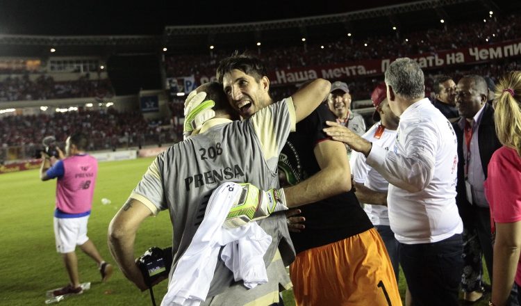 Jaime Penedo, portero de Panamá. /Foto Anayansi Gamez