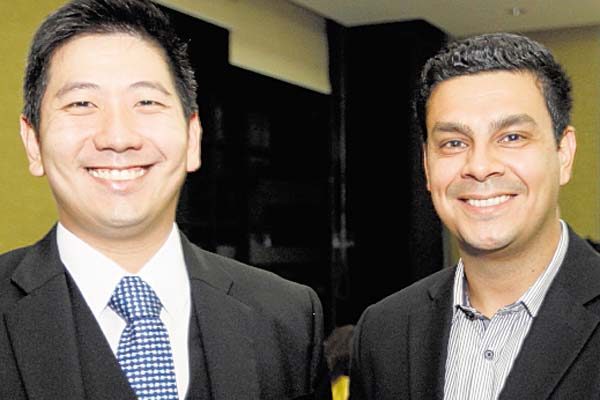 7. Hans Faryanto y Harry González.