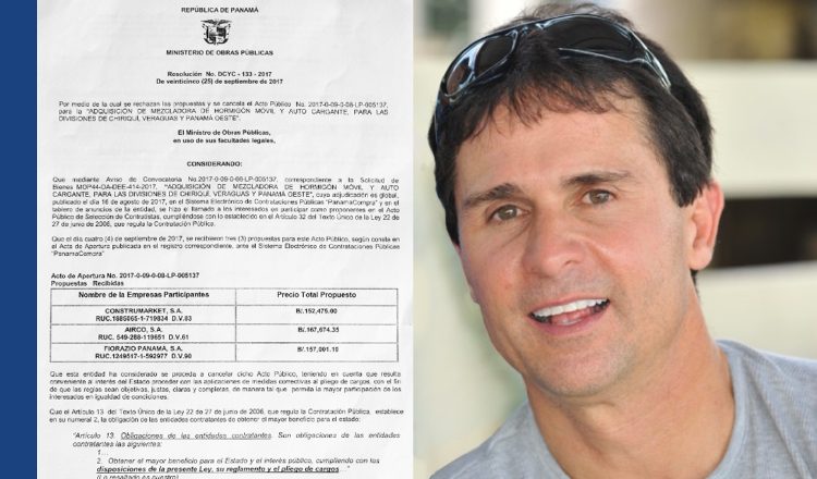"Peter" Vallarino ha sido beneficiado con varios contratos en la administración del presidente Varela. /Foto Archivo