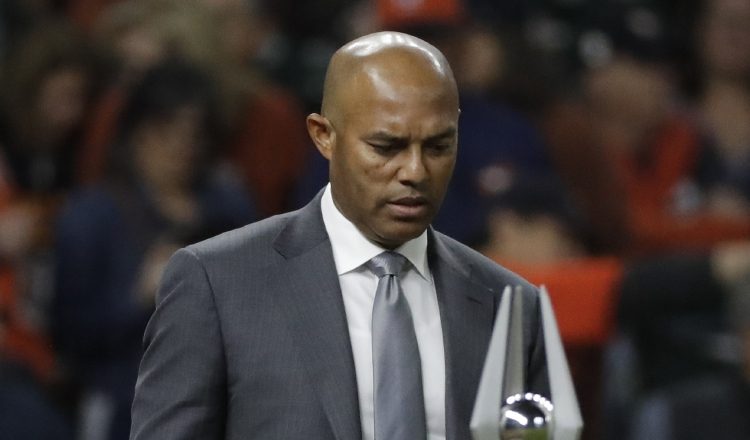 Mariano Rivera en el evento de anoche. /Foto AP