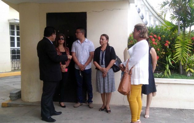 Familiares de Amileth rechazan cambio de pena. Foto: Mayra Madrid
