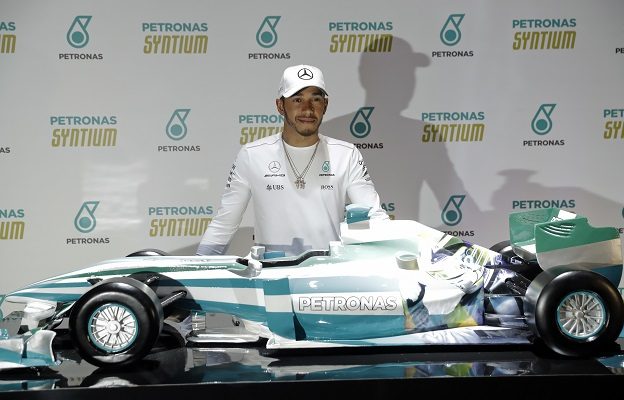 Hamilton quiere ganar en Brasil.