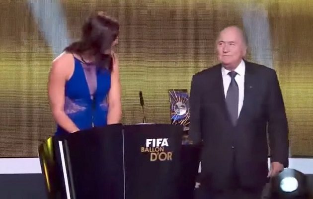 Solo condenó la conducta de Blatter.
