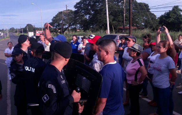 Están cansados de tanta mentira de las autoridades. Foto: Zenaida Vásquez
