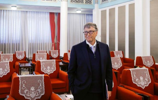 Bill Gates, cofundador y filántropo de Microsoft.