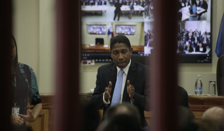 El acuerdo entre la fiscalía y Jaime Espino fue validado por el juez Óscar Carrasquilla. /Foto Víctor Arosemena