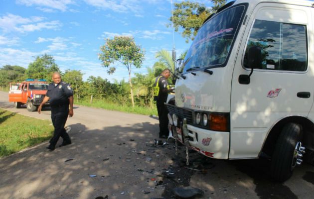 Los accidentes de tránsito en Coclé siguen aumentando. Fotos: Elena Valdez. 