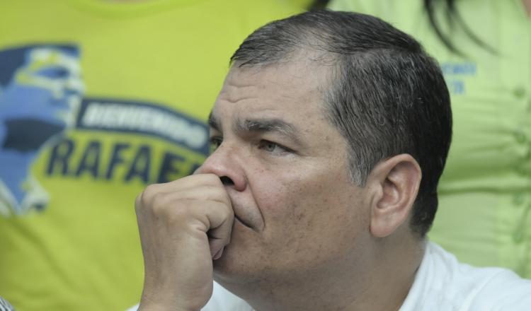 Expresidente Rafael Correa /Foto EFE