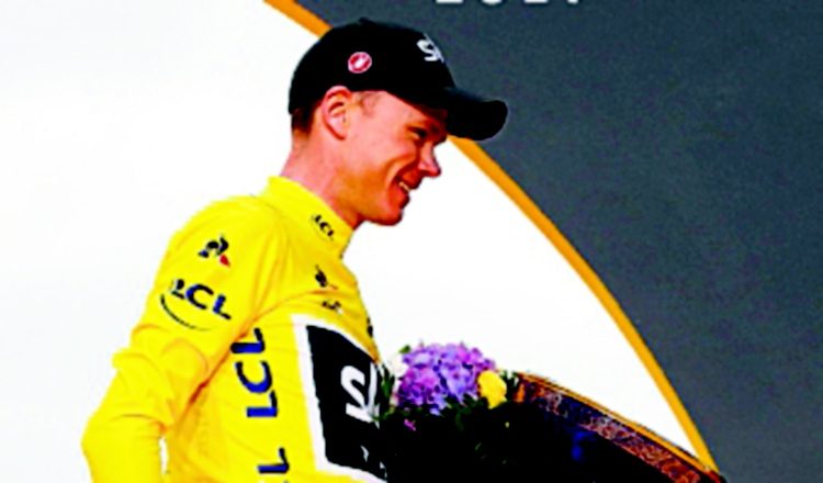 Froome quiere hacer historia. /Foto EFE