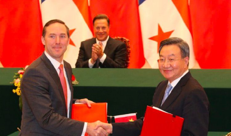 Panamá firmó la semana pasada 19 acuerdos con China. /Foto Cortesía
