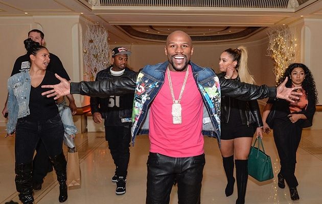 Mayweather tiene una vida de lujos.