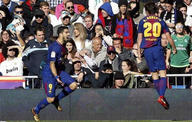 Luis Suárez abrió el marcador. Foto EFE