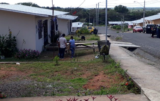 Homicidio en Chiriquí. Foto: José Vásquez.  
