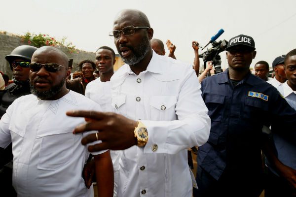 George Weah. Foto:EFE