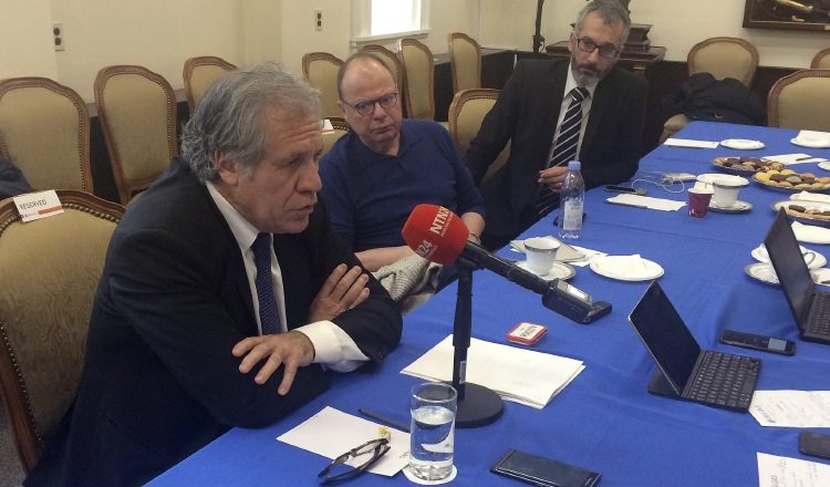 Secretario general de la Organización de Estados Americanos, Luis Almagro. /Foto EFE