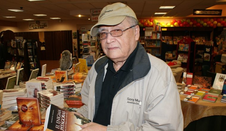 Poeta panameño José Franco,l autor de 'Panamá defendida'. /Foto Archivo.