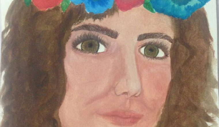 Autorretrato de Stephanie "en su edad adulta", una de las afectadas. /Foto Cortesía
