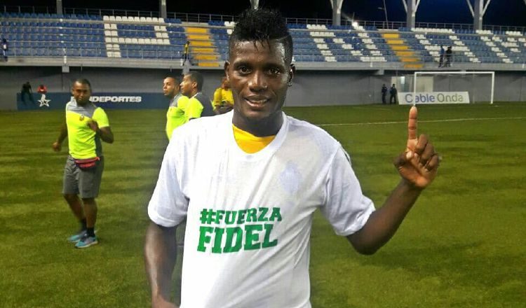 Fajardo envía su mensaje de apoyo a Fidel Caesar. /Foto @CAIPanama