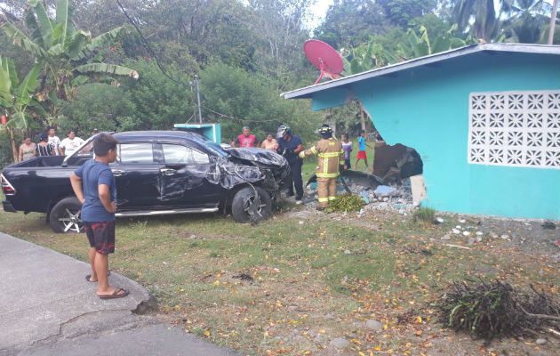 Los daños causados a la vivienda. Foto. José Vásquez. 