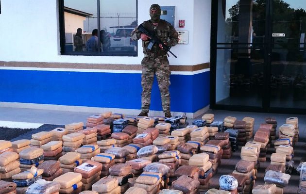 Combate al narcotráfico. Foto: Zenaida Vásquez.