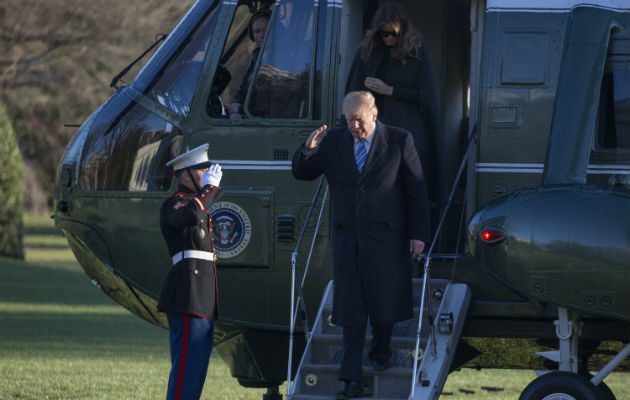 El presidente Donald Trump ya planea su reelección presidencial. FOTO/AP