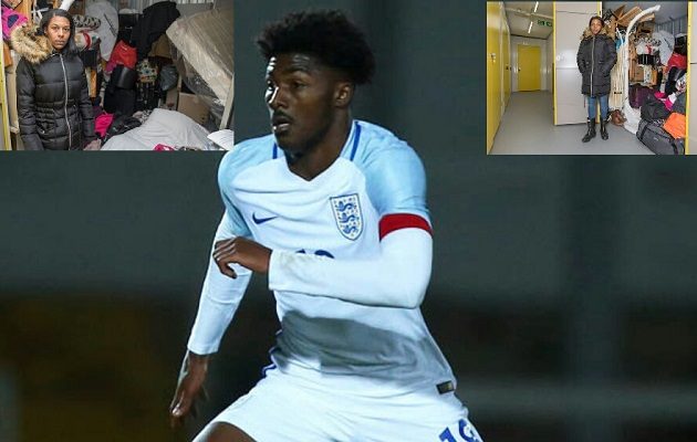 Ainsley  no quiso ser el fiador de su mamá.