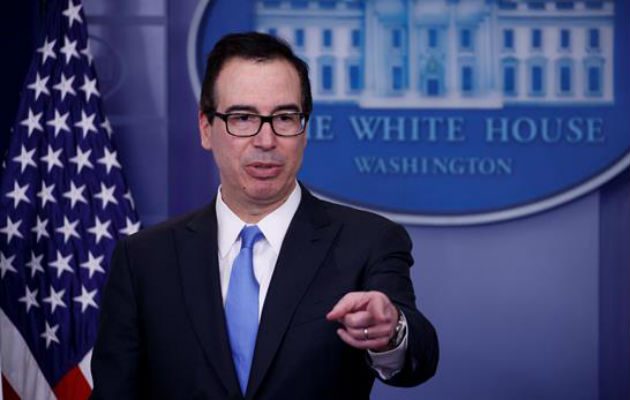 El secretario del Tesoro estadounidense, Steven Mnuchin. Foto: EFE