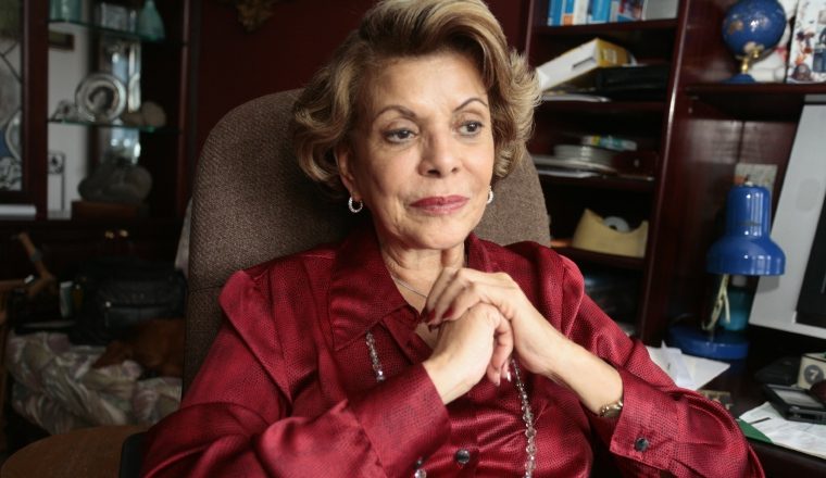 Rosa María Britton. Ha sido galardonada con el premio 5 veces.