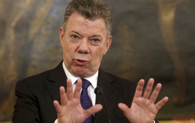 El presidente Juan Manuel Santos se reunirá con Michel Temer de Brasil. FOTO/EFE
