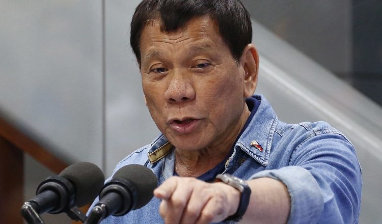 Rodrigo Duterte. AP