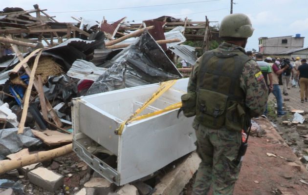 A finales de enero el Ejército ecuatoriano reforzó la seguridad en esa zona, una de las principales de lucha contra grupos de narcotraficantes.