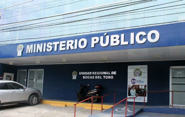 Ministerio Público en Bocas del Toro. 