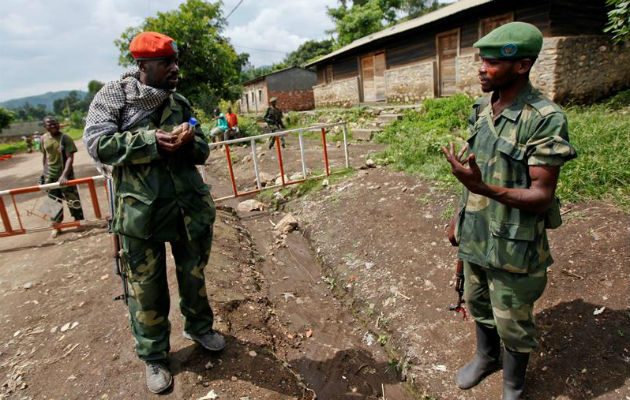 Estos son isurgentes de Mai Mai. Foto: EFE