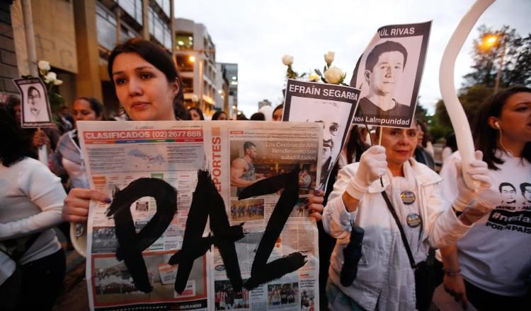 Tres periodistas fueron asesinados en la frontera entre Ecuador y Colombia. EFE