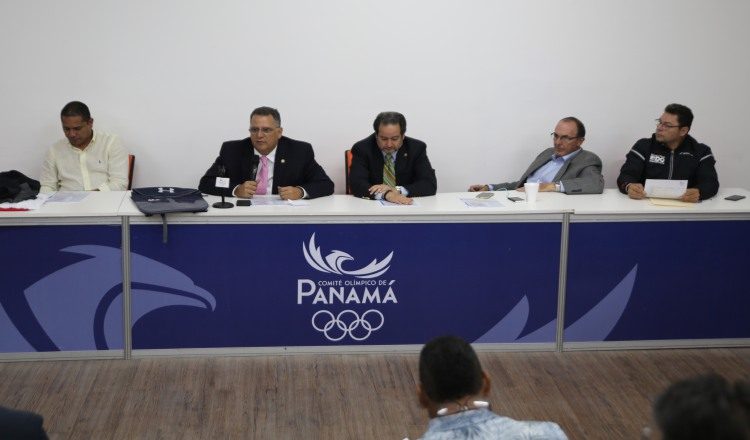 Asamblea general extraordinaria del Comité Olímpico de Panamá. Cortesía