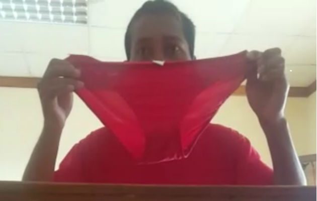 Foto de la última vez que fue visto en una clínica médica en Bugaba. Foto: Mayra Madrid.