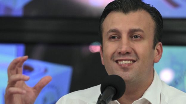 Tareck El Aissami; el ministro del Interior.