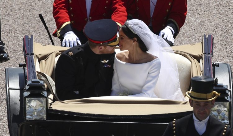 Los duques de Sussex. /Foto AP
