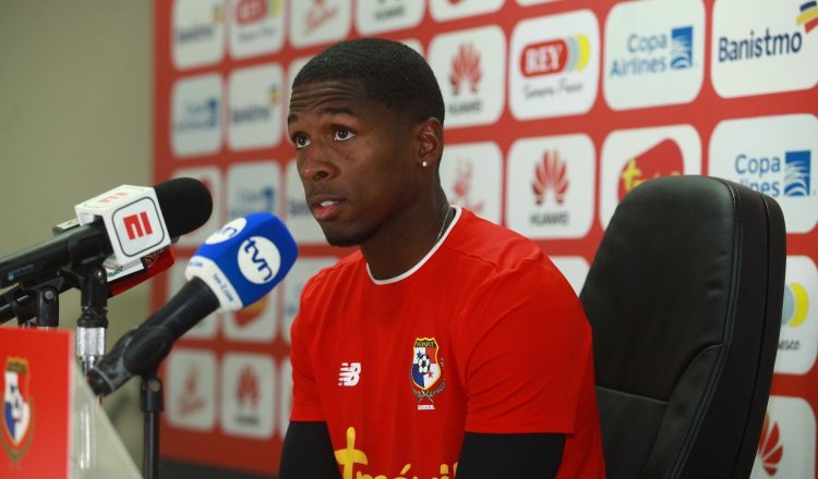 Armando Cooper es uno de los jugadores favoritos de Hernán Darío "El Bolillo" Gómez, en la selección de Panamá. /Foto Anayansi Gamez