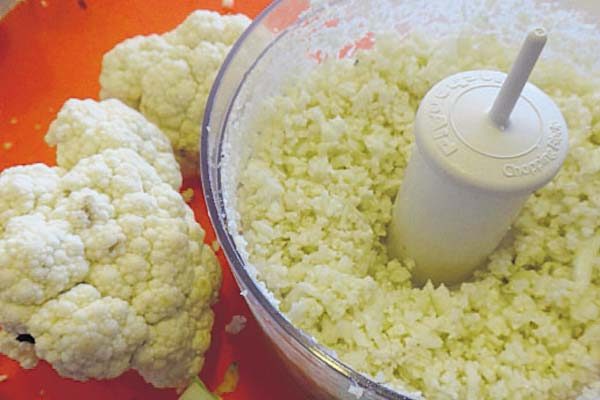 El coliflor se emplea en esta dieta.